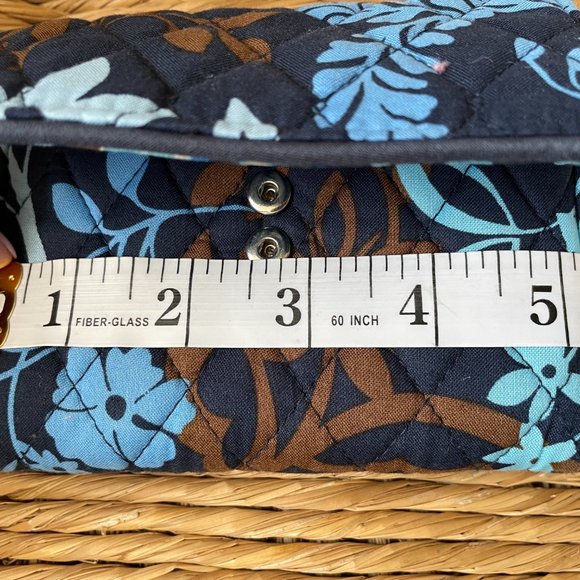 Vera Bradley Riley Compact Wallet in Java Floral - Picture 6 of 7